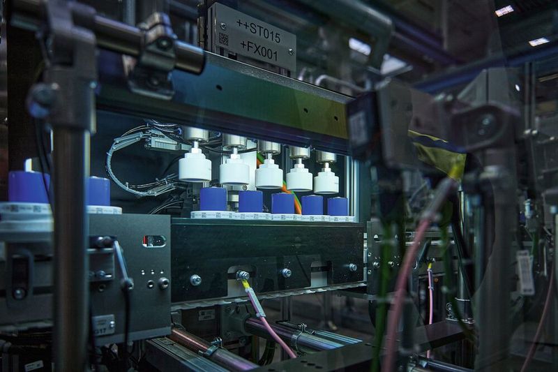 Produktion von Hochvoltbatterien der Gen6 bei der BMW Group. (Bild: Rainer Haeckl)
