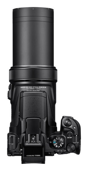 Die Nikon Coolpix P1000 könnte mit ihrem 125-fachen Zoom fast ein Teleskop sein. (Nikon)
