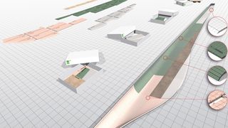 Rotorblätter von Windkraftanlagen profitieren von der hohen Biegesteifigkeit der Sandwichstrukturen. Den Doppel-T-Träger-Effekt macht man sich zur lokalen Blattverstärkung zunutze.  (Bild: G&L)