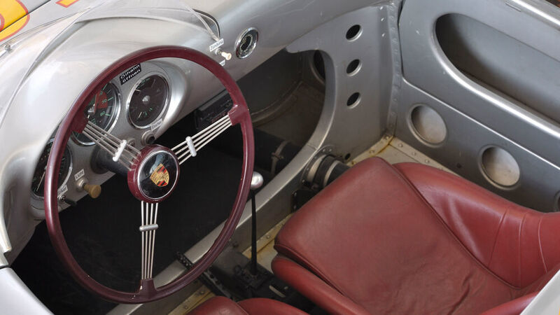 Lenkrad des 550 Spyder aus dem Jahr 1954 (Porsche)