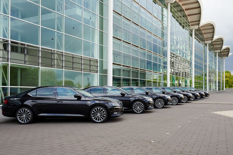 Mit 141.107 Auslieferungen folgte der Superb der Konzernschwester Skoda. (Bild: Skoda)