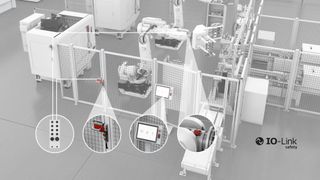 Mit der Kombination robuster Sicherheitskomponenten und IO-Link Safety erschließt EUCHNER neue Möglichkeiten für eine durchgängige, sichere Kommunikation in der Automatisierung. (Bild: Euchner)