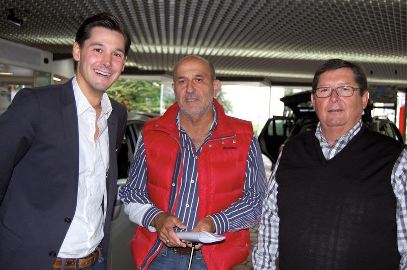 Essener Dreigestirn: (v. li.) Geschäftsführer Marcel Seyer, Firmengründer und Inhaber Reinold Seyer und seine rechte Hand Siegfried Kern. (Archiv: Vogel Business Media)