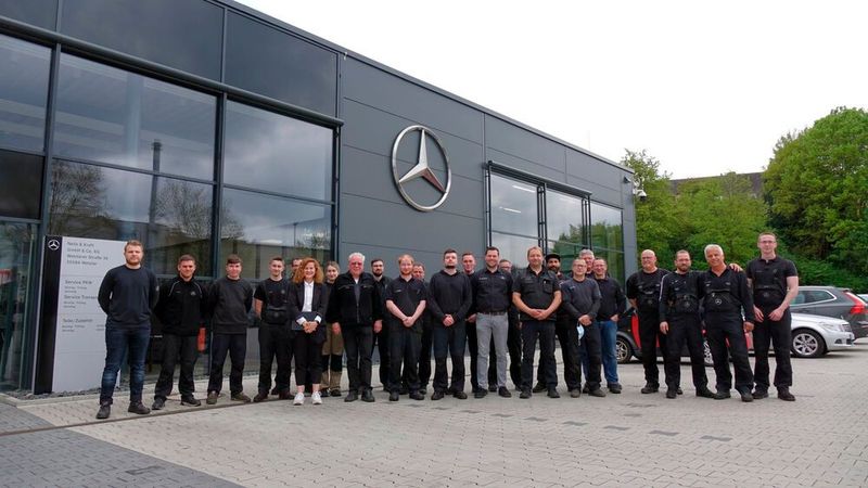 Ein weiterer Mercedes-Benz-Partner im Bewerberfeld ist Neils & Kraft mit dem Standort Wetzlar. (Bild: Rosenow/»kfz-betrieb«)
