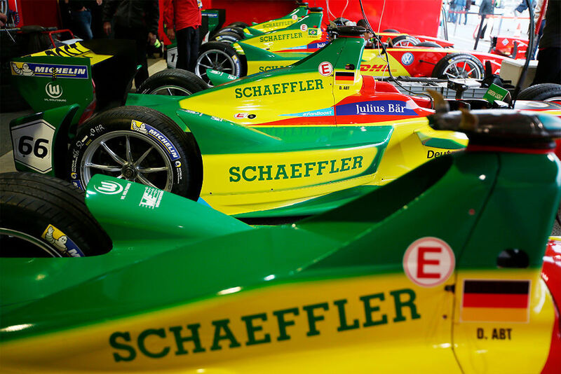 ABT Schaeffler FE01 in der Formel E (Bild: Schaeffler)