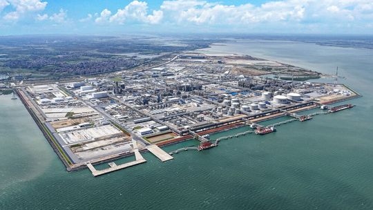The BASF integrated site in Zhanjiang in southern China.(Image: BASF)
