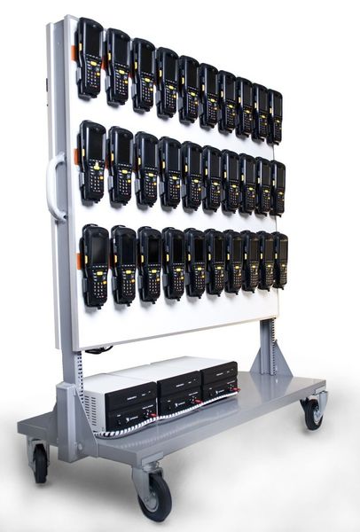 An der Powerstation können die Handheld geladen werden. (Bild: PDS)