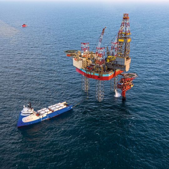 Bis 2030 sollen im Rahmen von Project Greensand bis zu acht Millionen Tonnen CO2 pro Jahr gespeichert werden. (Bild:  Ineos Energy)