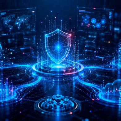 Mit automatisierten Angriffen können klassische Sicherheitslösungen kaum mehr mithalten. Controlware kombiniert daher MDR und VMS, um sicherheitsrelevante Ereignisse rechtzeitig erkennen und darauf reagieren zu können. (Bild: Dall-E / KI-generiert)