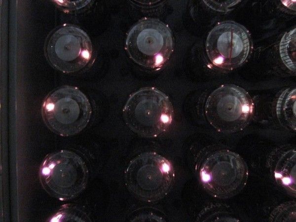 Zählröhren des WITCH während der Restaurierungsarbeiten 2010 (Bild: TNMOC)