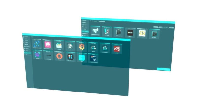 Siineos - I/O-Verwaltung intuitiv & flexibel - Mit wenigen Klicks kann man in.hub-Gateway-Schnittstellen (analog/digital), alle Arten von Maschinen und Sensoren (via Modbus RTU/TCP, OPC UA oder MQTT) und alle in.hub-Devices einfach einbinden, konfigurieren und verwenden.  (Bild: in.hub)