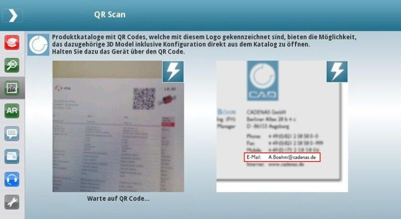 Während der erste QR-Code die Herstellerinformationen enthält, ist die Funktion des zweiten Codes vom Nutzer selbst definierbar. (Bild:)