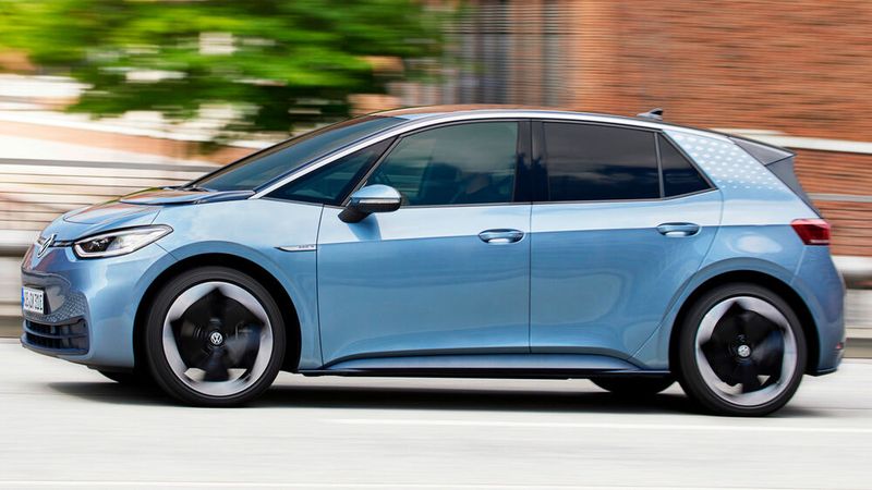 VW liefert den ID3 nun auch in China aus.(Bild:  Volkswagen)