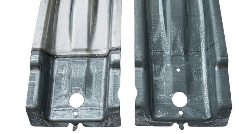 Mit dem CMT-Schweißprozess von Fronius (inks) lassen sich Stahl und Aluminium prozesssicher und effizient fügen, weil verbleichsweise wenig Wärme die Fügestelle belastet. (Fronius)