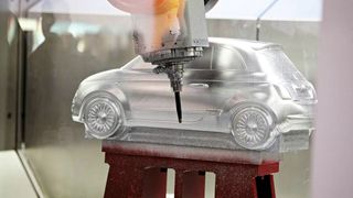 «Euromold» 2012: Modell eines Fiat 500. (Bild: Demat)