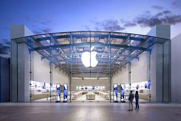 Eine Reise wert: Der Apple-Store an der 3rd Street Promenade in Santa Monica. (Bildquelle: Apple)