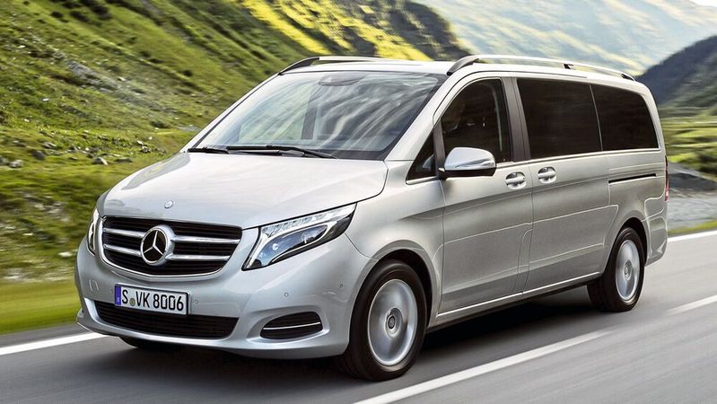 Hierzulande sind gut 1.000 V-Klasse/Vito-Einheiten von der jüngsten Aktion betroffen.(Bild:  Mercedes)