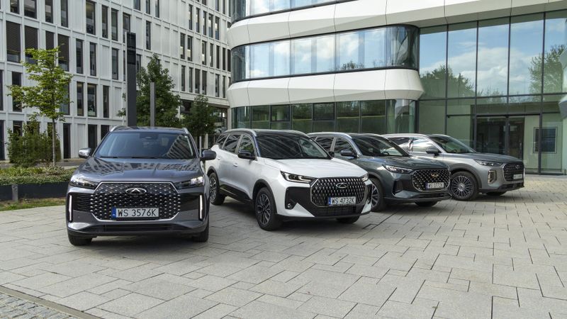 Chery kommt mit gleich vier SUV nach Deutschland.(Bild:  Harald Dawo/Chery)