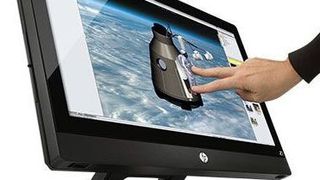 Das 27''-Display der All-in-one-Workstation ist optional als 10-Punkt-Touchscreen erhältlich. (Hewlett-Packard)