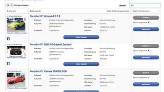 Inserat oder Auktion? Auf Bidaclassics stehen Händlern unterschiedliche Vermarktungsformate für Old- und Youngtimer zur Verfügung. (Bild: Motorido)