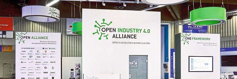 Die Open Industry 4.0 Alliance will mit seinen Mitgliedern interoperable Lösungen für die Digitalisierung in der Industrie schaffen.(Bild:  Open Industry 4.0 Alliance)