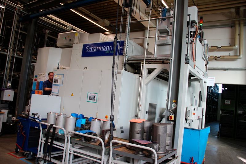 Werksführung bei der Leser GmbH & Co. KG in Hohenwestedt im Rahmen der Nortec-Pressetour. (Bild: Horn)