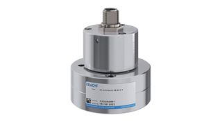 Der kleinste Zahnrad-Durchflussmesser der Welt: Er erlaubt eine hochpräzise Bestimmung von Volumenströmen ab 0,3 ml/min. (Bild: KRACHT)