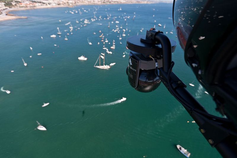 Auch die Position der Heli-Kameras wird für AC LiveLine per GPS hochpräzise erfasst ( ACEA)