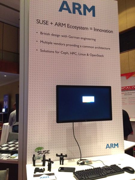 Suse Linux Enterprise Server läuft auch auf 64-bit-ARM-Plattformen. (Vogel IT-Medein GmbH)