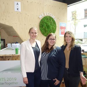 Das Herzstück des Events waren das ACER Marketing Team (v. l.): Anna-Sophie Quade, Sandra Neumann und Caroline Schröder.(Bild: IT-BUSINESS)