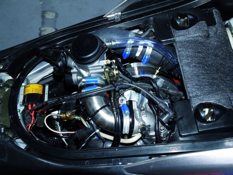 Erste Anwendung: PKM-16EB, Nennleistung 35 kW zur Installation in einem Yamaha YP-400-Roller.       Bilder: Peraves (Archiv: Vogel Business Media)