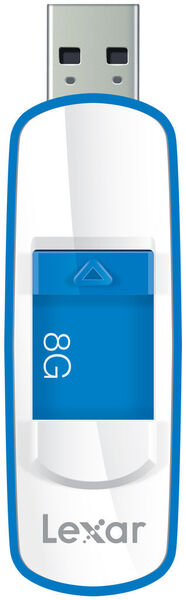 Der blaue JumpDrive S73 speichert acht Gigabyte. (Archiv: Vogel Business Media)