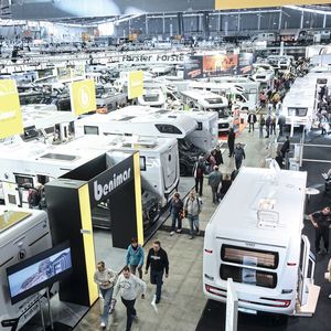 Neun Tage lang zeigten 1.600 Aussteller ein großes Angebot, darunter waren viele Reisemobil-Anbieter. (Bild: Miketraffic.com)