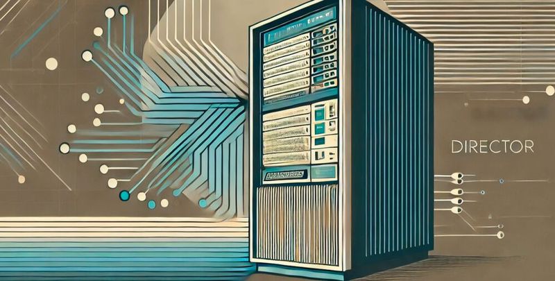 Director war eines der ersten Multiprogramming-Betriebssysteme und wurde im Whirlwind-Computer eingesetzt. (Bild: Dall-E / KI-generiert)