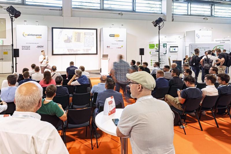 Am 26. und 27. November 2025 findet in der Messe Zürich die maintenance Schweiz statt – Leitmesse für die industrielle und digitale Instandhaltung. (Bild: Easyfairs/Sara Barth)