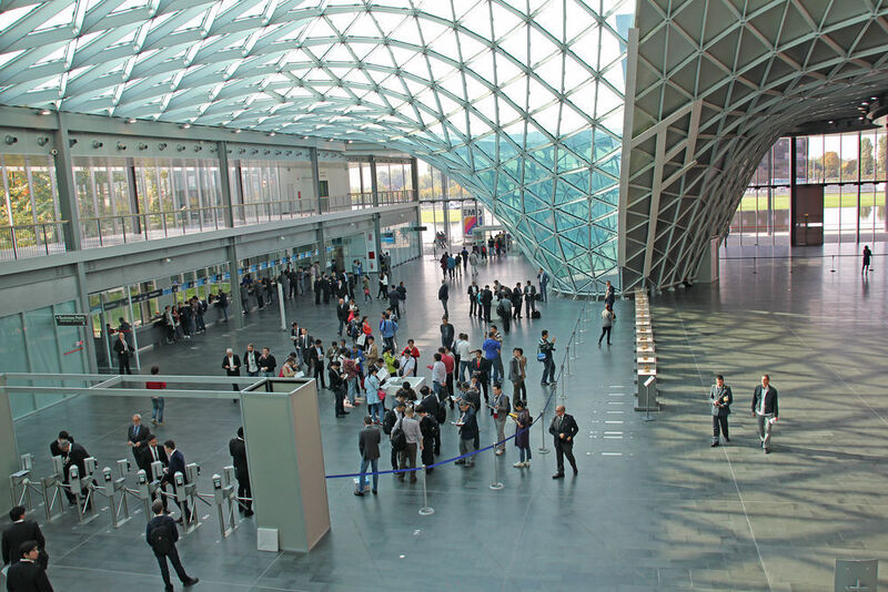 The worldwide biggest machine tool exhibition EMO was organized at Milan Exhibition Centre in 2015. (Sonnenberg)