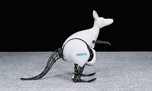 Bionische Adaption eines Kängurus: die technische Umsetzung im BionicKangaroo (Festo)