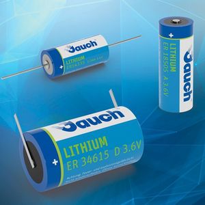 Die Lithium-Thionylchlorid-Zellen weisen eine Spannung von 3,6 V auf. Sie besitzen eine geringe Selbstentladerate und sind für Anwendungen, die über einen längeren Zeitraum hinweg einen niedrigen Strombedarf aufweisen, geeignet.