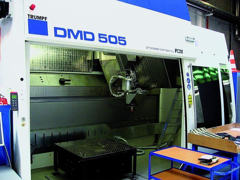Für die Reparatur von Werkzeugen sowie die Veredelung von Oberflächen verfügt das T&F auch über eine Trumpf DMD 505. (Archiv: Vogel Business Media)