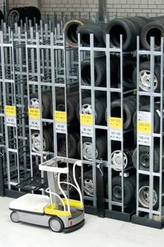 Verschiebeanlage mit Bediengerät „Gorilla“. (Archiv: Vogel Business Media)