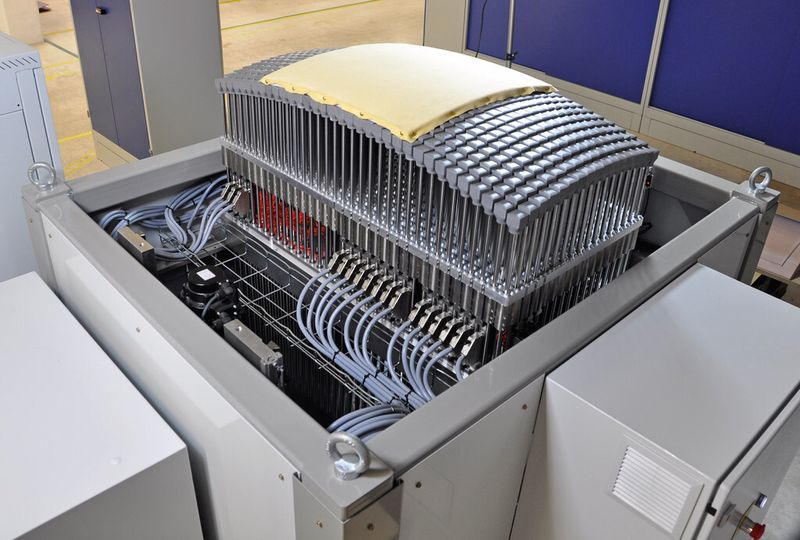 Bild 1: Flexibel einsetzbares Umformwerkzeug für die Verarbeitung von thermoplastischen Kunststoffplatten. (Bild: IWU)