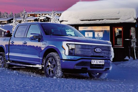 Ford F-150 Lightning: Stromstärke im Gelände (Bild: Ford)