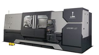 Das Modell LR30MYL17 ist ein hochflexibles Turn-Mill-Center für die komplexe Teilefertigung mit herausragender Präzision und Effizienz. (Bild: LMW Limited )