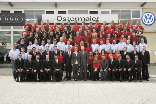Alle für einen: Die Ostermaier-Autofamilie hält zusammen. (Archiv: Vogel Business Media)