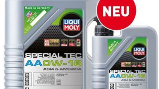 Erstmals bietet Liqui Moly mit dem „Special Tec AA 0W-16“ ein Öl der Klasse 0W-16. (Lqui Moly)