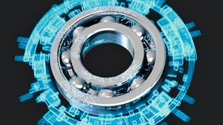 Bild 1: Integrierte Sensoren messen Drehzahlen, Temperaturen, Schwingungen, die Akustik sowie die Schmierbedingungen. (SKF)