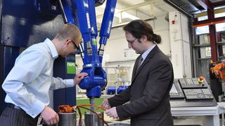 Elektrische Antriebstechnik ist ein schwerpunkt der Forschungsaktivitäten am Lehrstuhl FAPS (Bilder: FAPS) (Archiv: Vogel Business Media)