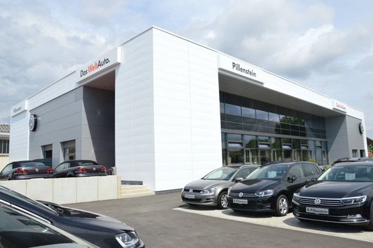 Das Gebrauchtwagenzentrum von Pillenstein in Fürth.(Bild:  Achter)