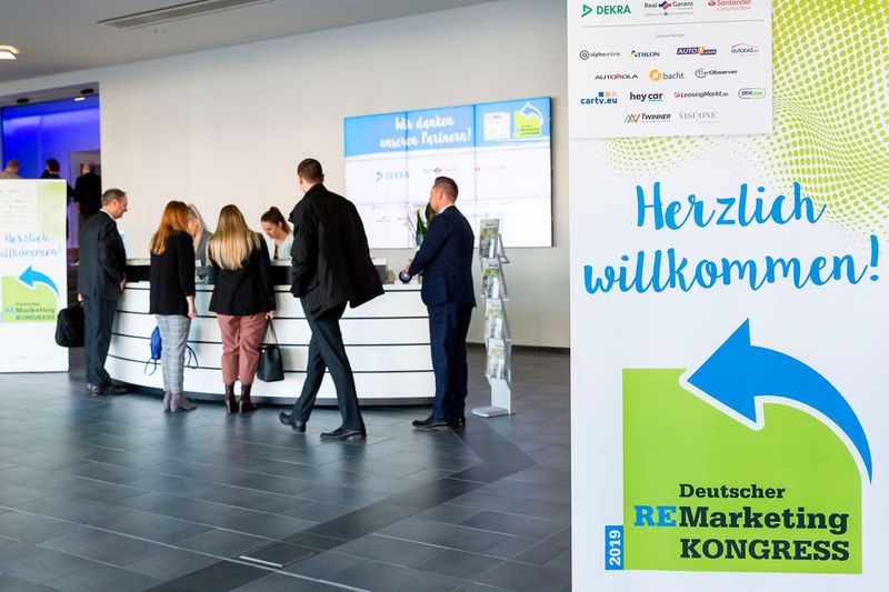 300 Händler und Dienstleister kamen zum Deutschen Remarketing Kongress 2019 nach Würzburg. Den Kongress veranstaltet jährlich das Fachmagazin »Gebrauchtwagen Praxis« mit den Partnern Dekra, Real Garant und Santander Consumer Bank. (Bild: Stefan Bausewein)