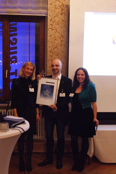 Thomas Uhlemann (Eset/Datsec) gewann sowohl »Best Speaker« als auch »BestPresentation« und wurde zusätzlich direkt von den Teilnehmern zum besten Referenten gewählt. (Archiv: Vogel Business Media)